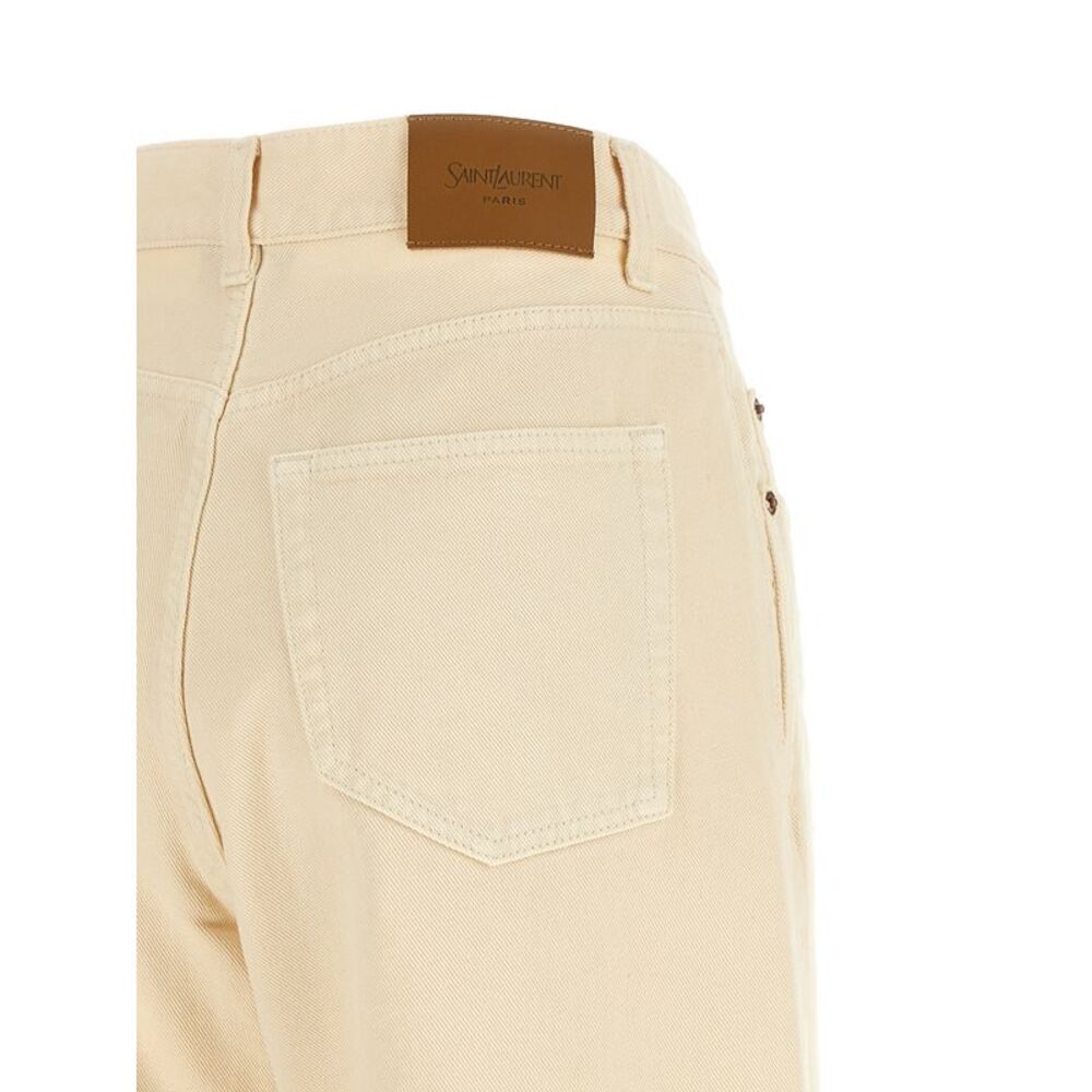 Saint Laurent Women V-Shaped Waist Jeans - Picture 4 of 4